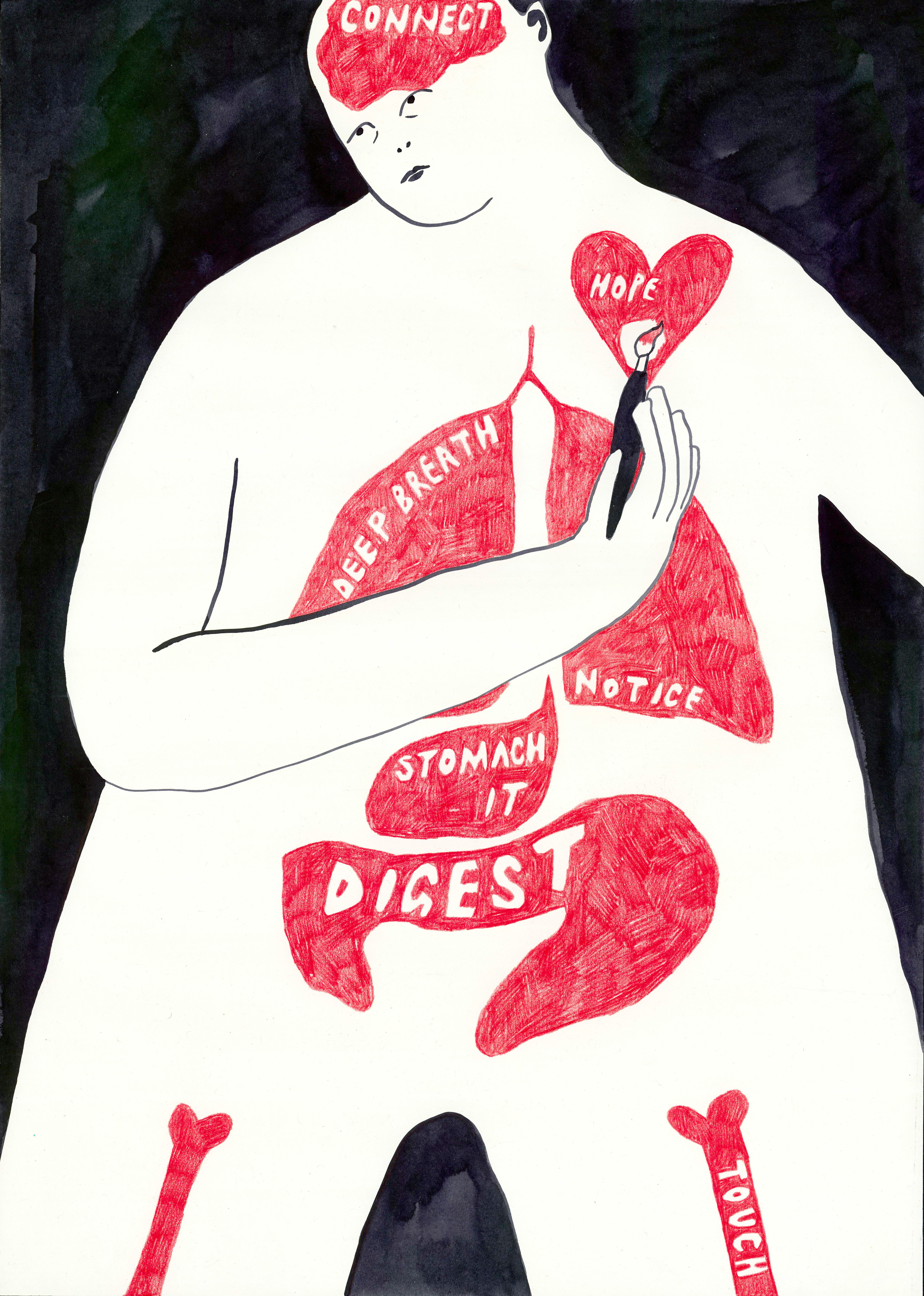 Body Poster Illustration